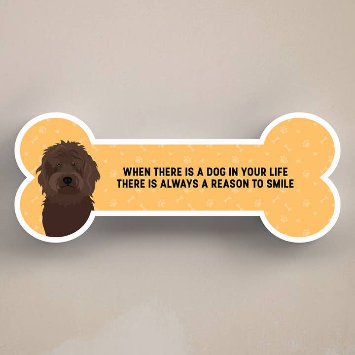 P5421 - Cockapoo Dog Reason To Smile Katie Pearson Artwork S for wholesale by Vivid Squid Wholesale