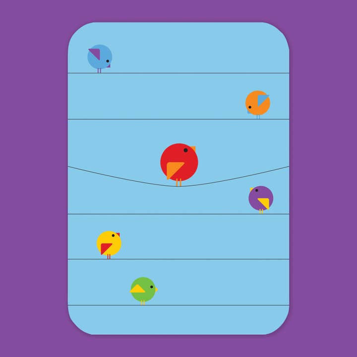 Kaart Fyllig Fågel för wholesale av Burones