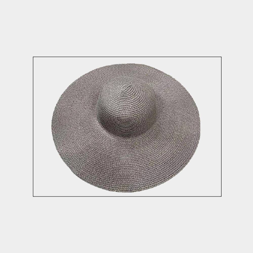 Sensibling Corp. - Wholesale Straw Hat - Women's - Solid Straw Sun Hat
5
