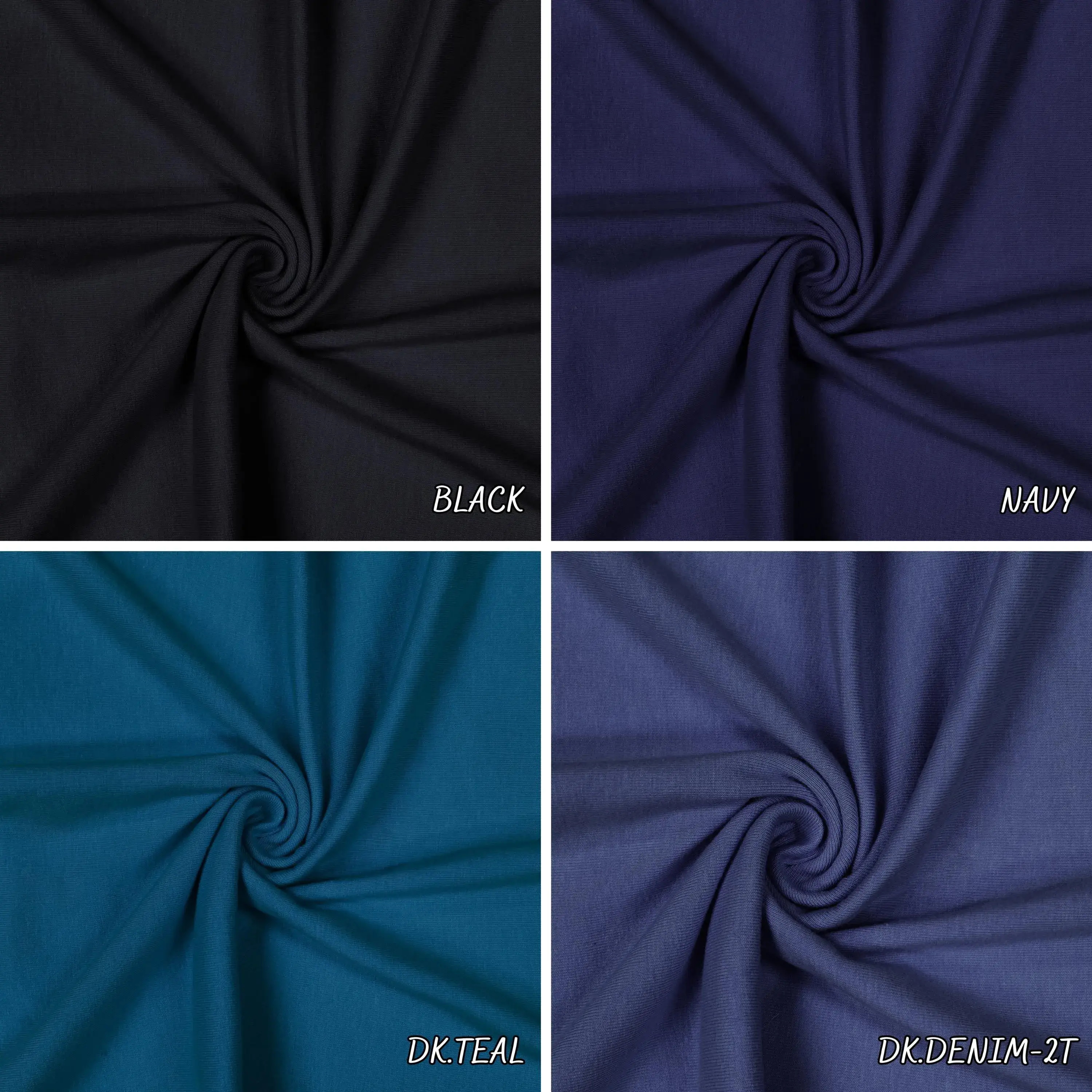 JNSfabric - Wholesale Fabric - 10oz Cotton Spandex Jersey Blend, Versatile Knit Fabric Supply, Soft and Durable Stretchy Cotton Spandex Material, Stretchy Cotton Spandex7