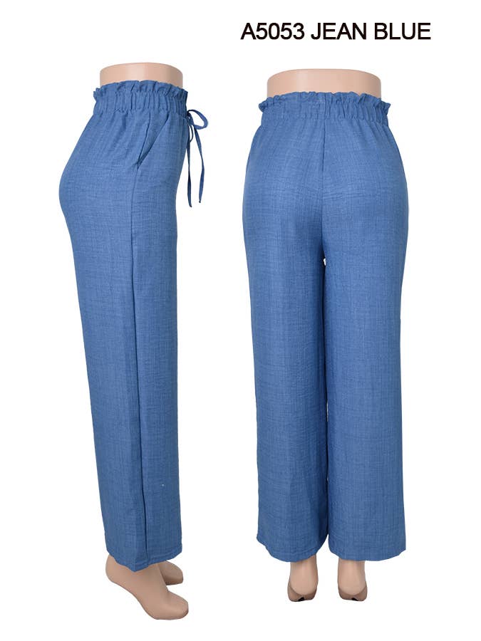 SSImport – Großhandel Hose – Damen – A5053 WEIT GESCHNITTENE HOSE 12 STÜCK/PAKET8