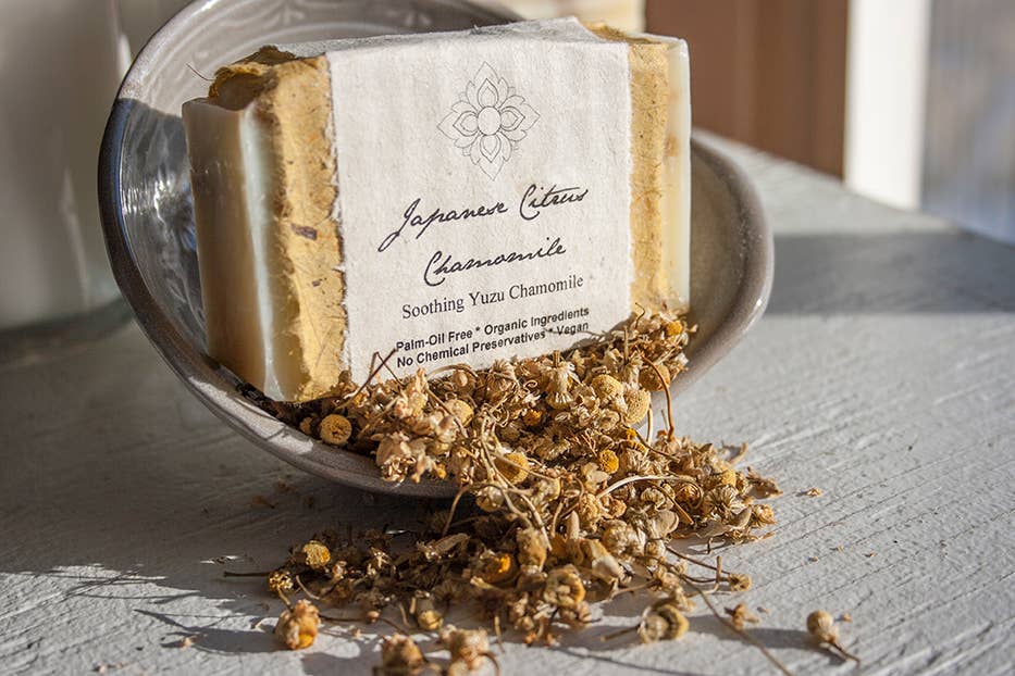 Unearth Malee - Wholesale Bar Soap - Japanese Citrus Chamomile Organic Soap1