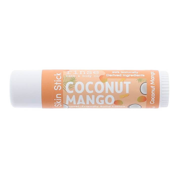 Skin Stick Solid Lotion - Coconut Mango for wholesale by Rinse Bath Body Inc