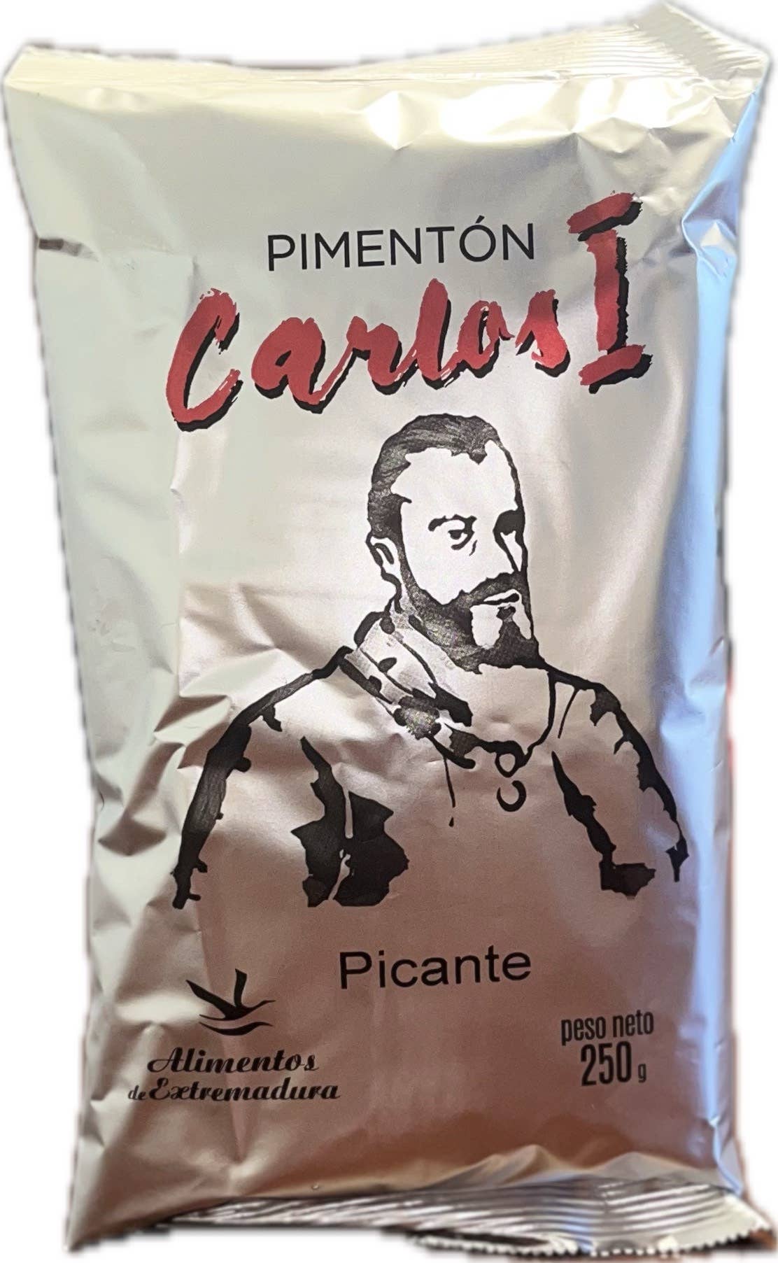 ORENCIO HOYO, S.L. - Wholesale Dried Spice - Carlos I Smoked Hot Paprika Bag 250g