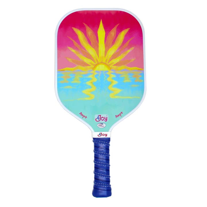 4JoyPaddles - Wholesale Sporting Accessories - AMP4 Pickleball Paddle - Sunset8