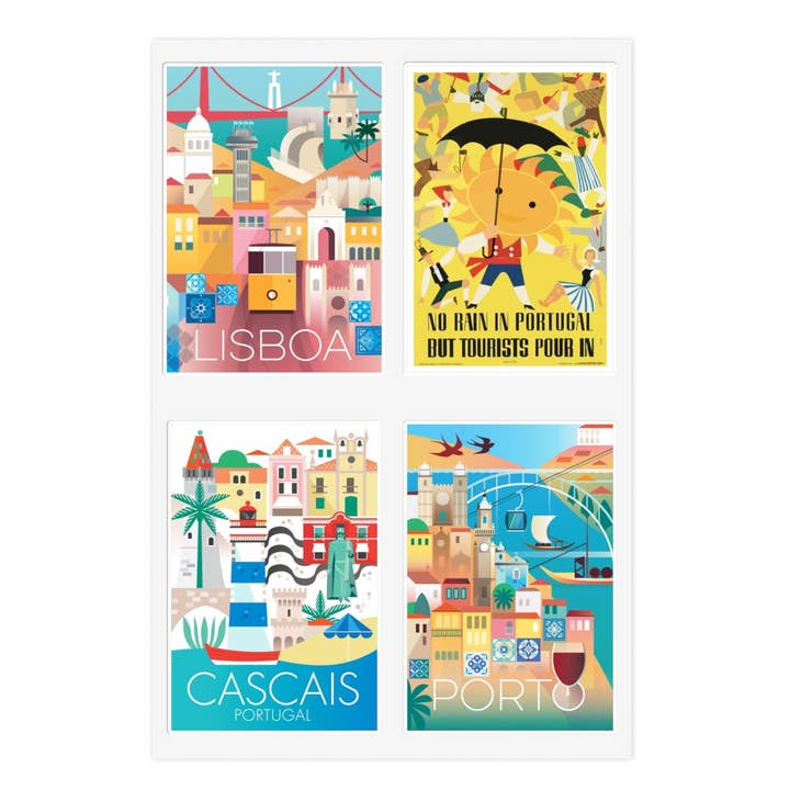 Portugal Stickervel voor wholesale door Max & Oscar