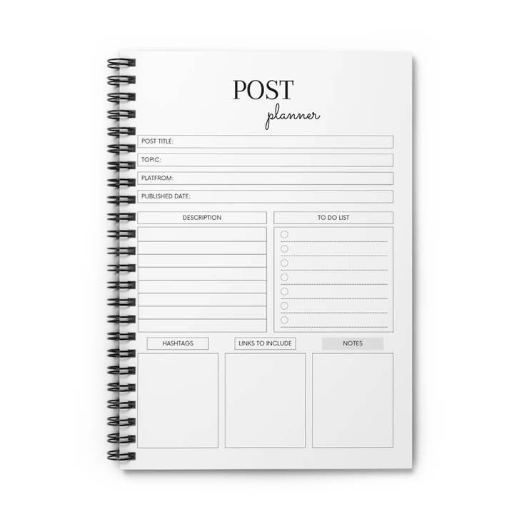 Planificateur de réseaux sociaux pour la vente par Small Biz Supplies