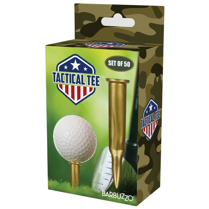 CALIBER GOURMET / CAMPCO - Wholesale Sporting Accessories - Tactical Golf Tee (Pack of 50pcs)