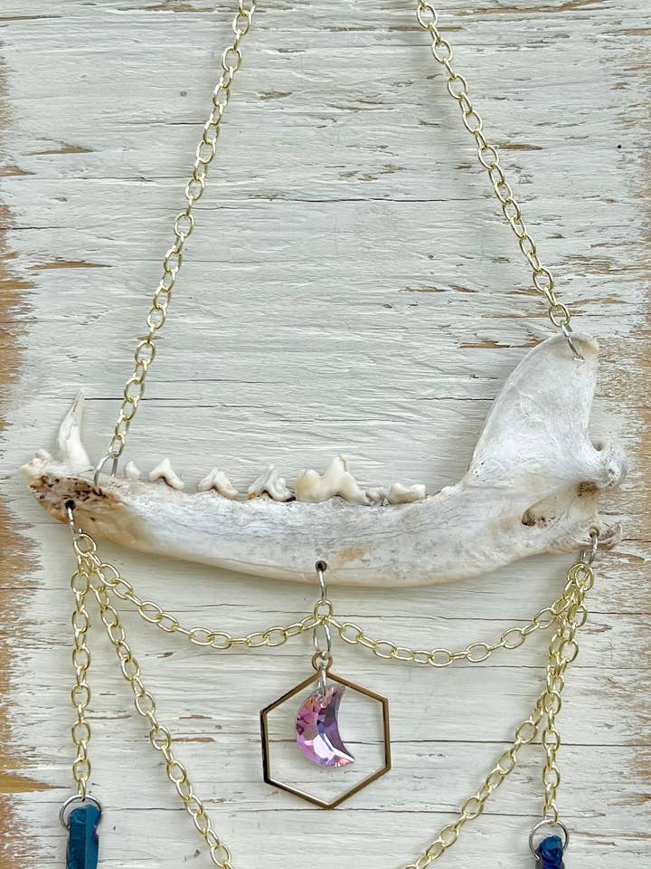 Coyote Jaw Suncatcher for wholesale by Glass Mermaid Makings