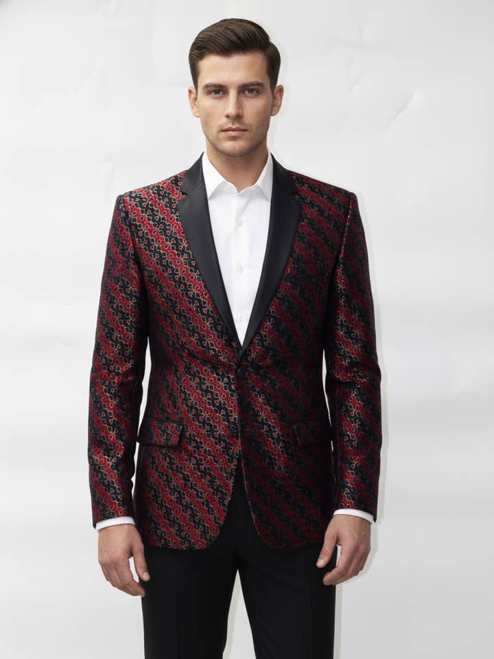 Mens Fancy Blazer with Premium Fabric for wholesale by Masculine Moda