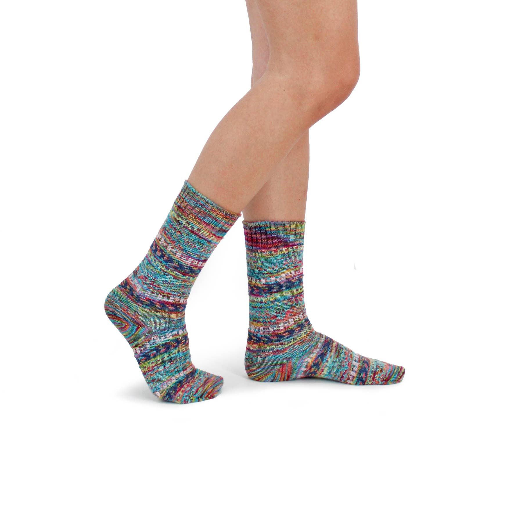 Lanart Alpaca - Wholesale Socks - Unisex - Frida Candy Unisex Baby Alpaca Art Socks1