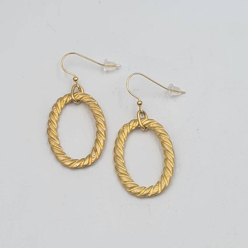 Volare - Wholesale Dangle Earrings - Rope Loop Earrings5