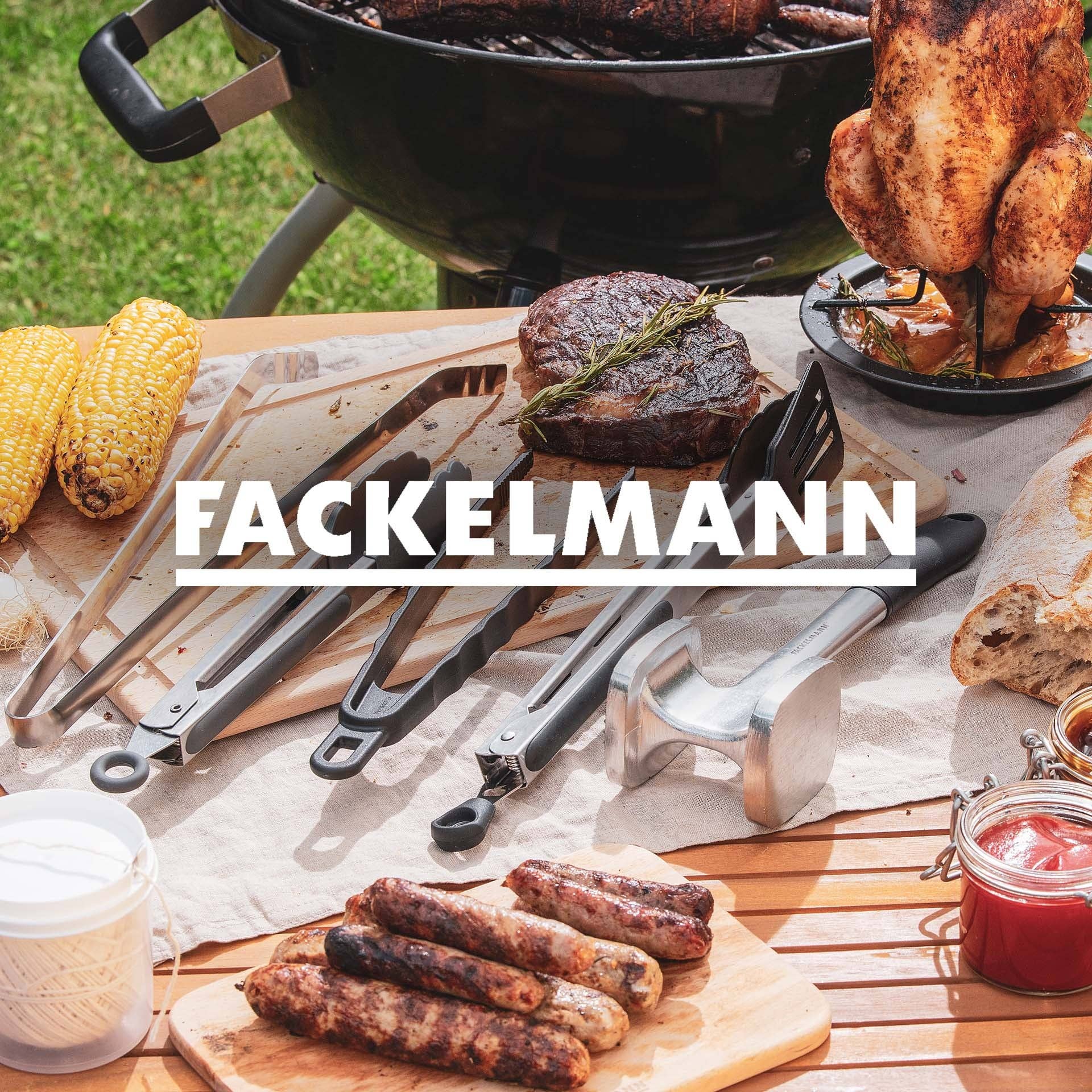 FM Professional - Wholesale Kitchen tool/gadget - Stainless steel barbecue tong 36 cm Fackelmann Barbecue7