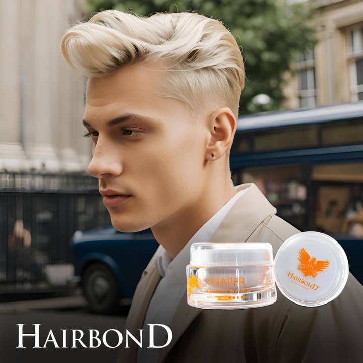 Hairbond United Kingdom – Engroshandel Hårvoks - Herre – Hairbond Shaper Professional Hair Toffee 100 ml - Herrevoks til hår4