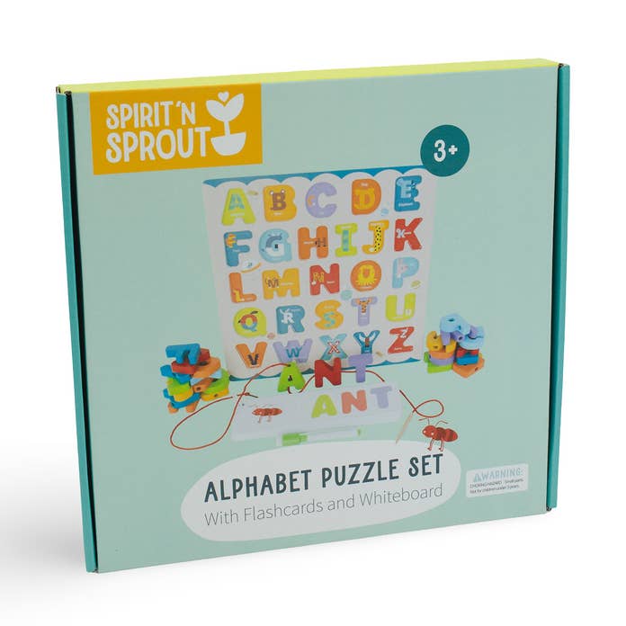CASE ABC Rompecabezas con Tarjetas, Aprendizaje Táctil del Alfabeto para venta al por mayor de Spirit 'N Sprout