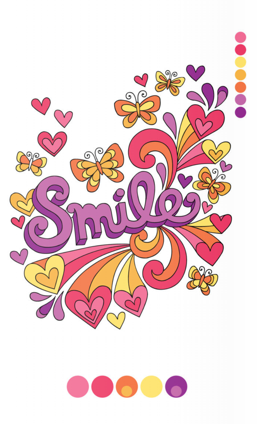 Wellspring – wholesale Målarbok - Vuxen – Målarbok - Färgläggning Söt3