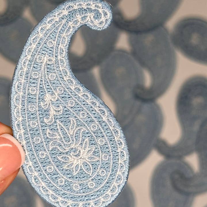 Aloe and Milk Boutique - Wholesale Patch - Paisley patch, western, boot patch, cowgirl, cheer, football3