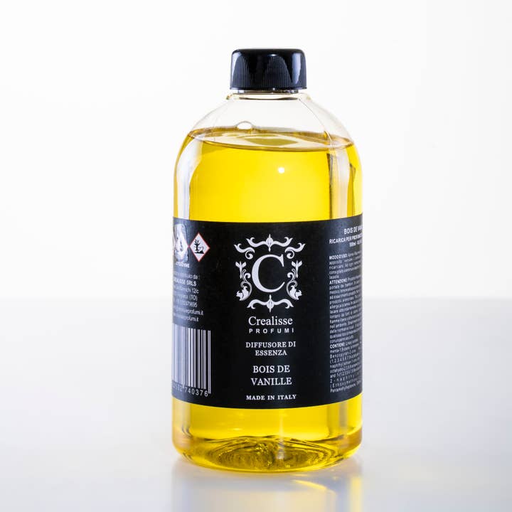 Crealisse Profumi - Wholesale Diffuser Fragrance Refill - Refill for Bois de Vanille Room Fragrance
