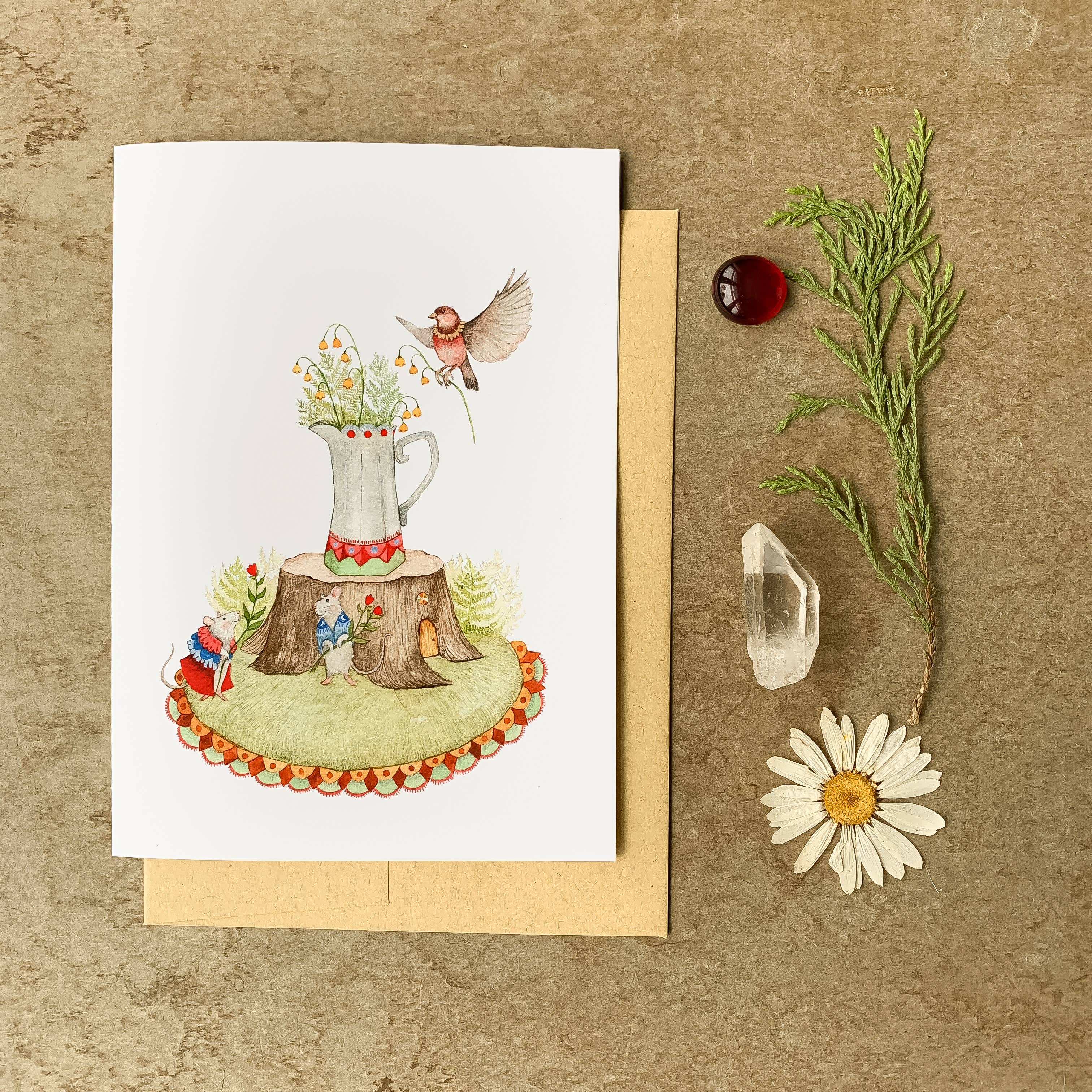 Polanshek of the Hills - Wholesale Everyday Greeting Card - Card - The Florists1