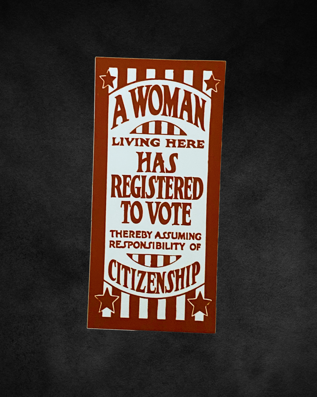 Old Try - Wholesale Sticker - Woman Registered Sticker1