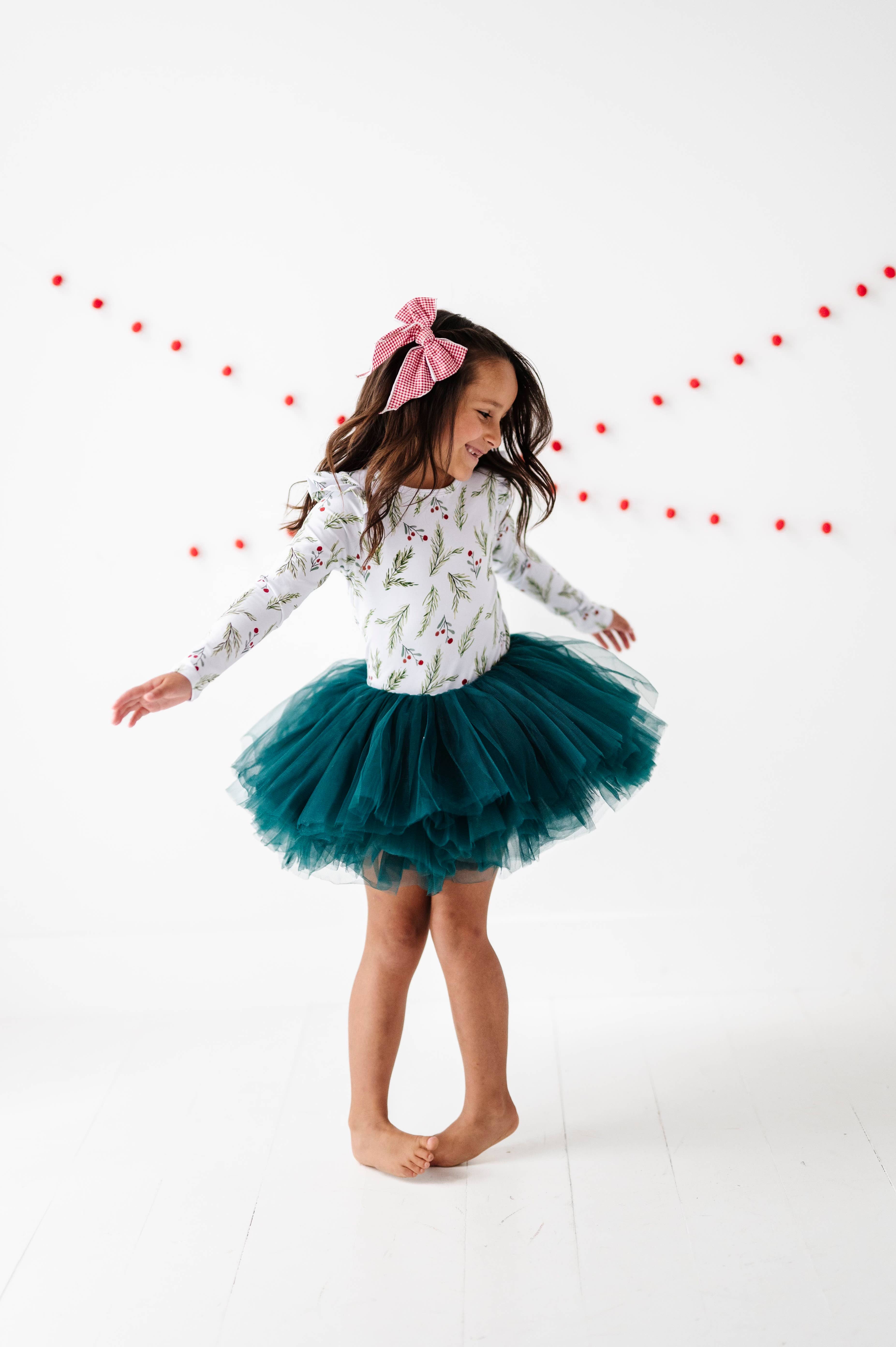 The Glam Goat - Wholesale Tutu - Kids - Forest Green Full layer Tutu, Forest Green Tutu Skirt, tutu2