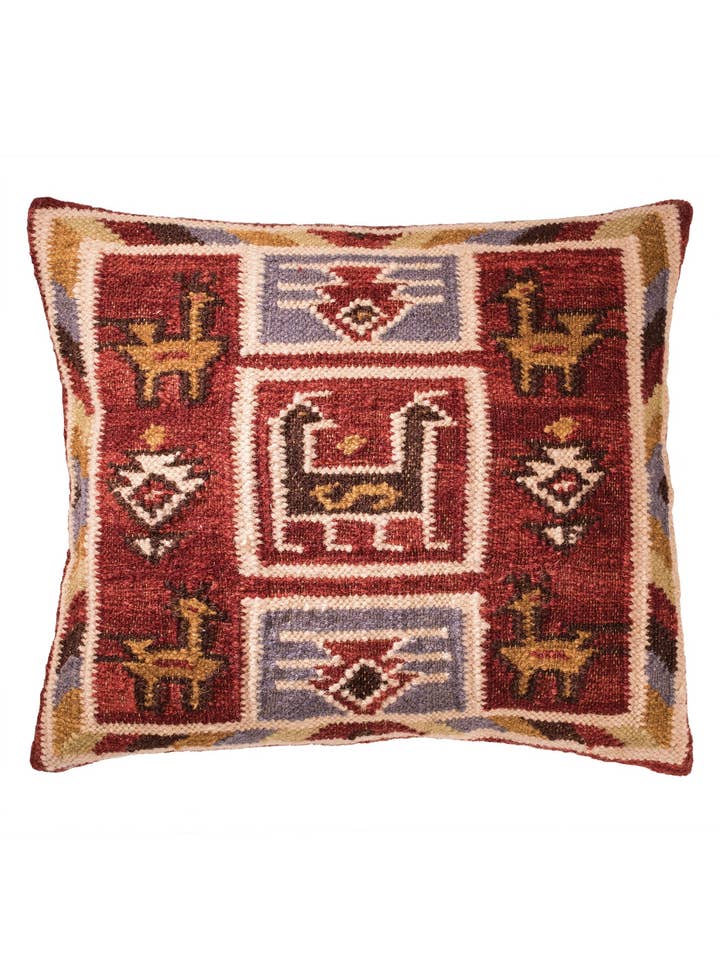 Birdsong Kilim Kissenhülle für den Großhandel von Namaste