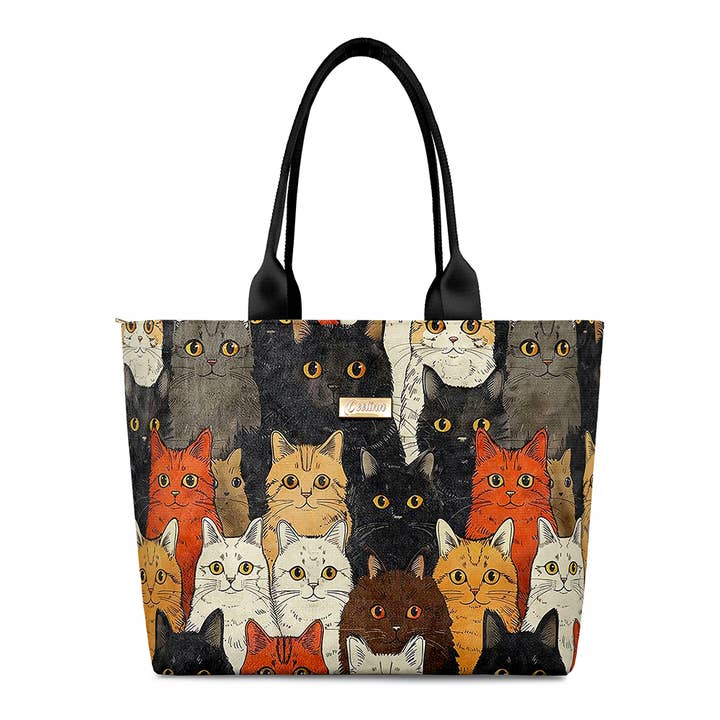 Bolso de Mano Multitud de Gatos para venta al por mayor de OEELINN