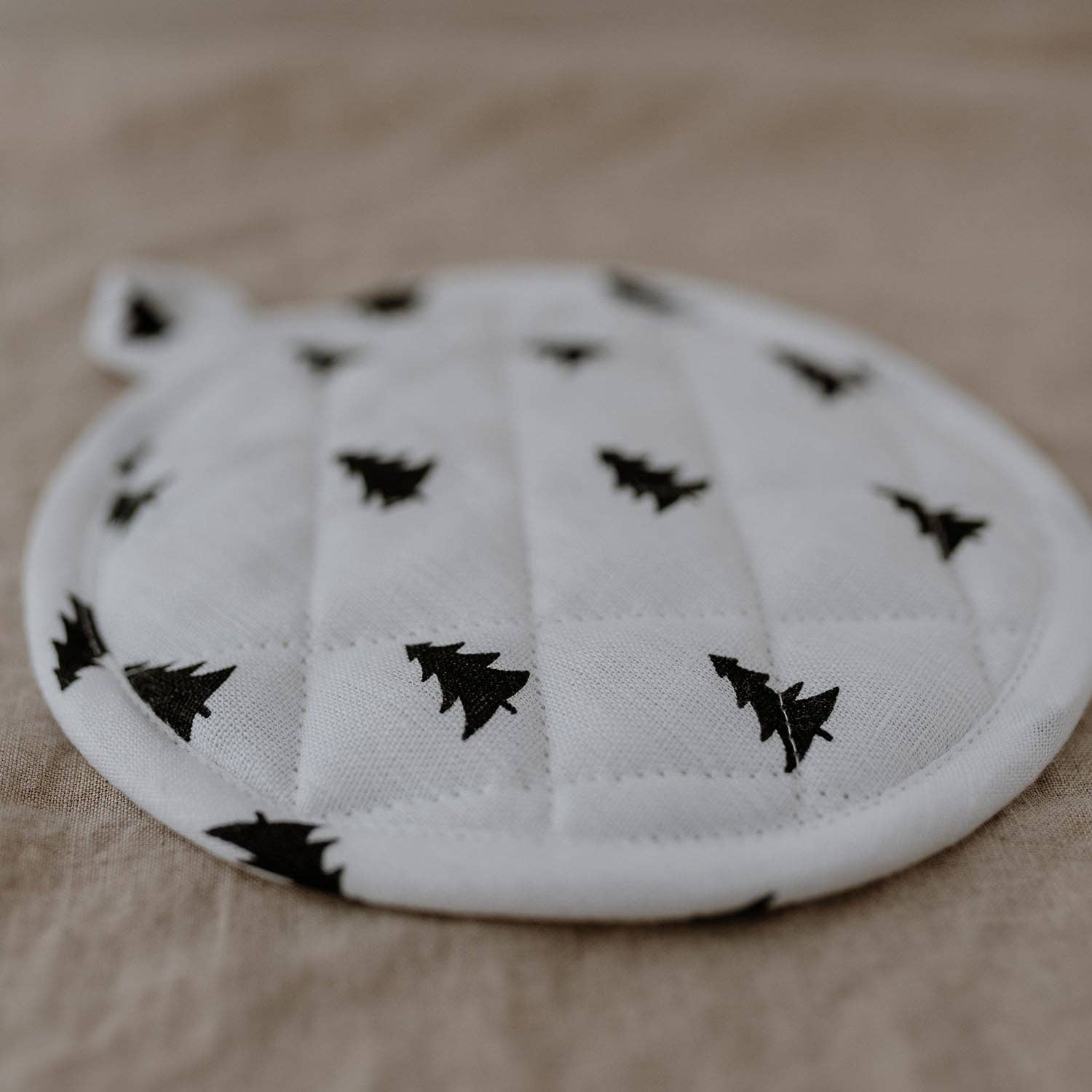 Eulenschnitt - Wholesale Oven Mitt/Pot Holder - potholder firs made of linen (= 5 pcs.)4