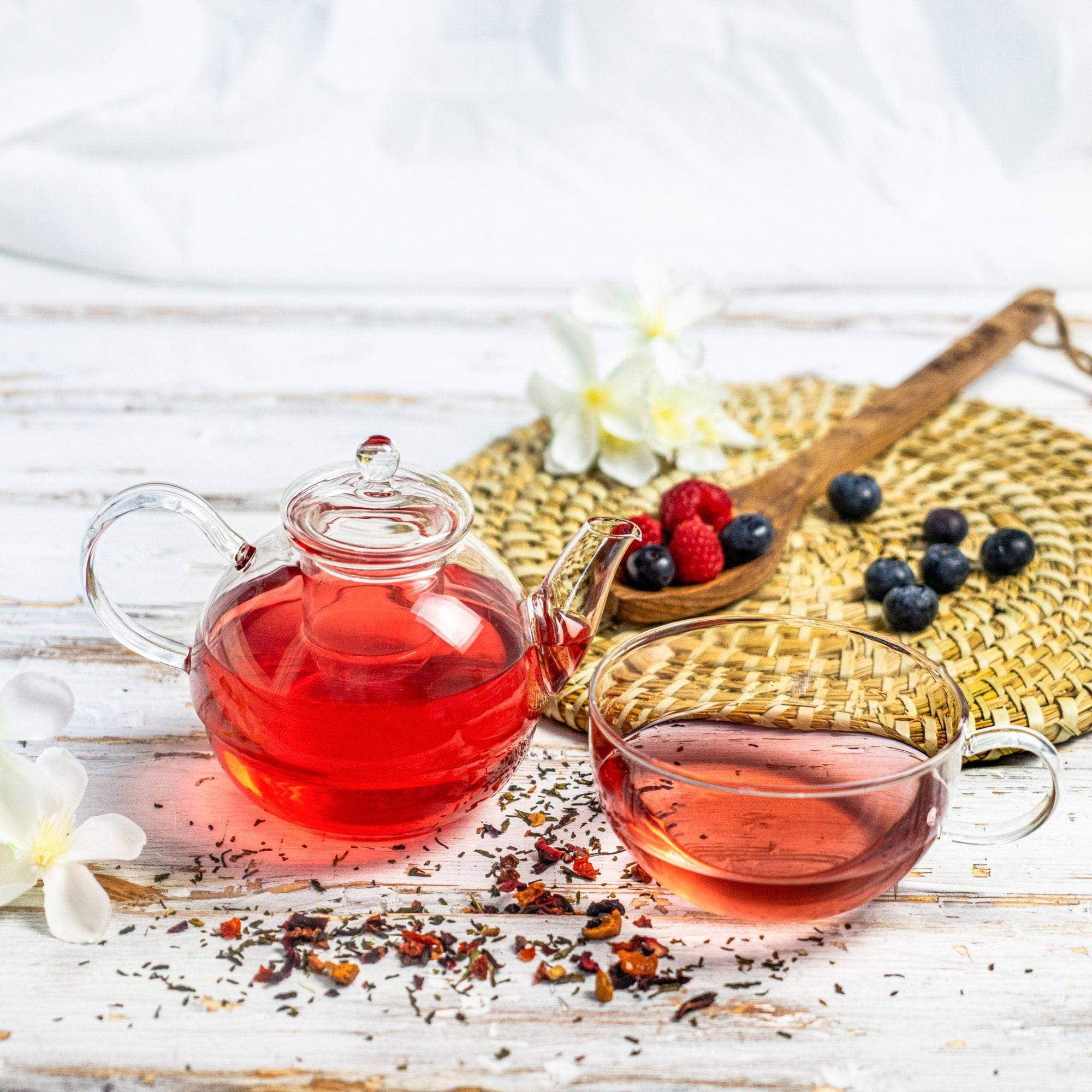 Rinkit Ltd - Vente Service à thé - Argon Tableware Théière en verre Tea-For-One, ensemble de passoire1