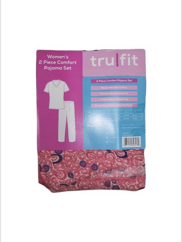 Hands On - Vente Haut et bas de pyjama – femme - Ensemble de pyjama confortable 2 pièces Tru Fit pour femme9