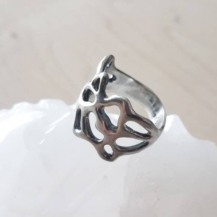 Melted Lava Ring for wholesale by Aquani