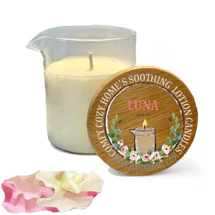 Lotion Massagekaars Luna voor wholesale door Comfy Cozy Home