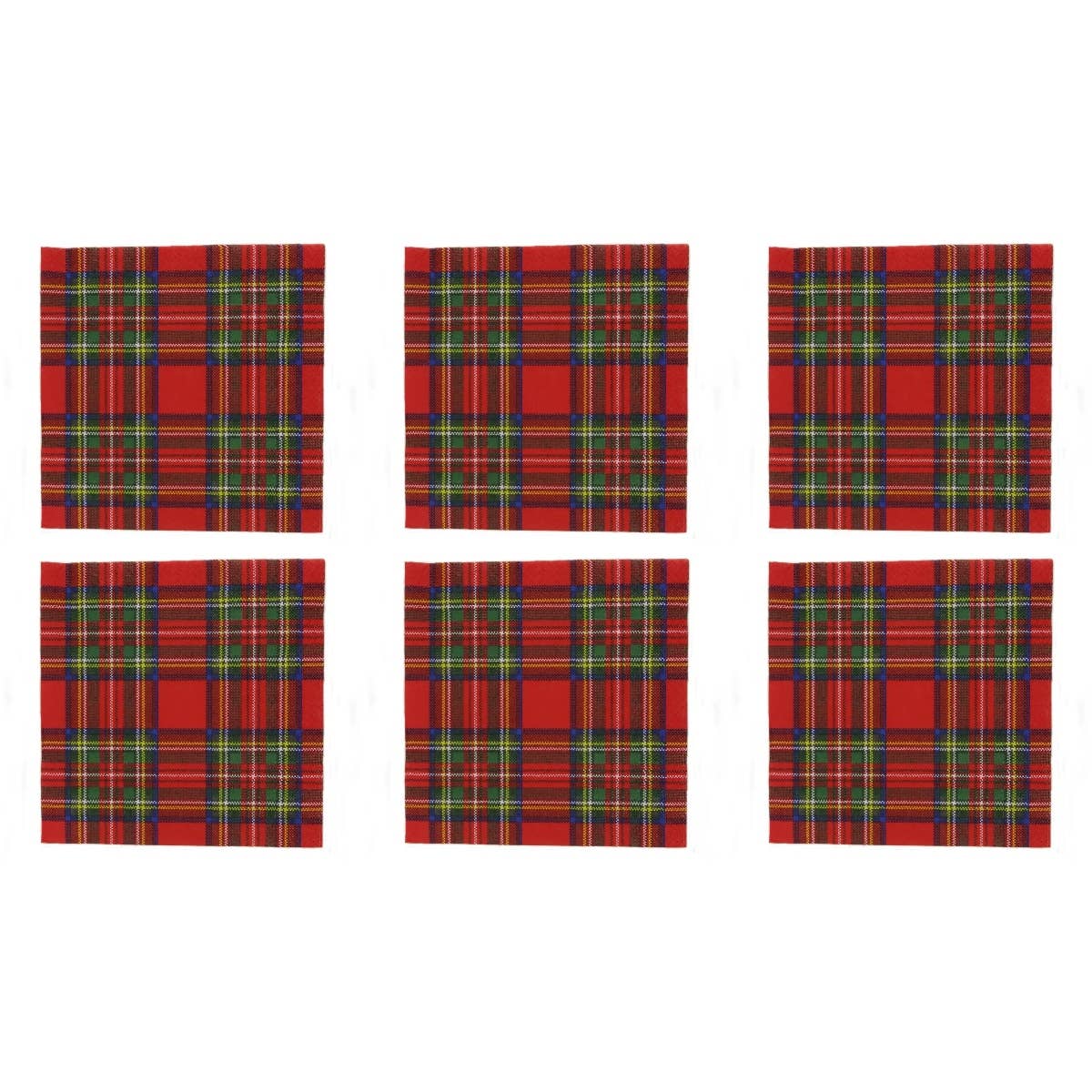 Dublin Gift Company - Wholesale Disposable Napkin - Scottish Royal Stewart Tartan Napkins7