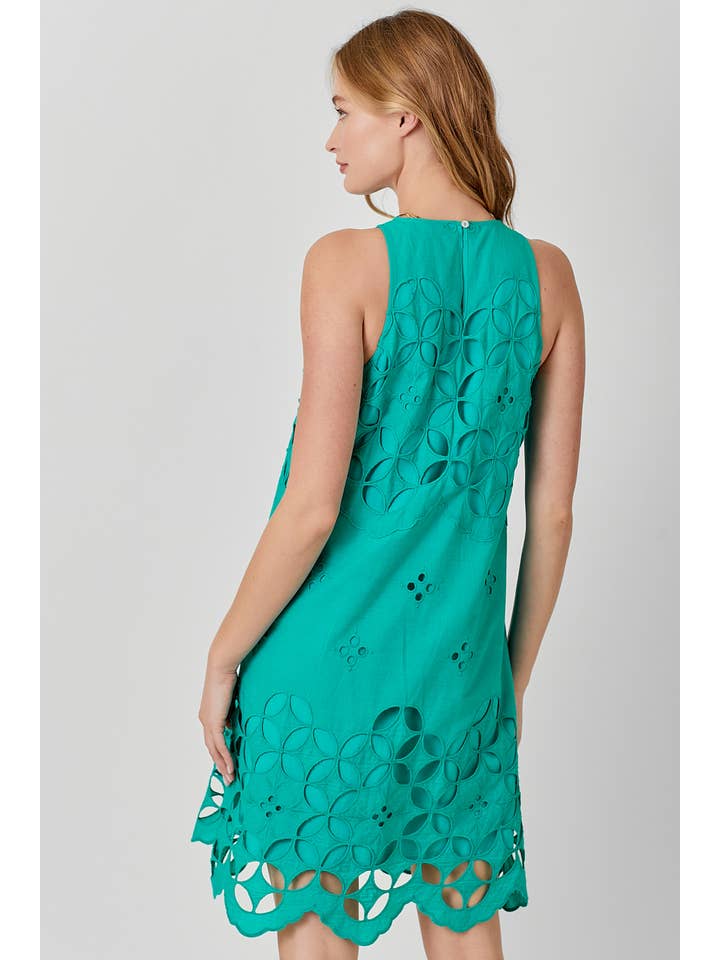 Mystree - Wholesale Dress - Women's - 60048 Halter Neck Lace Dress20