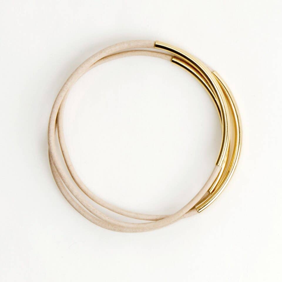 Altiplano - Wholesale Bangle Bracelet - Leather and Metal Bar Bangles2