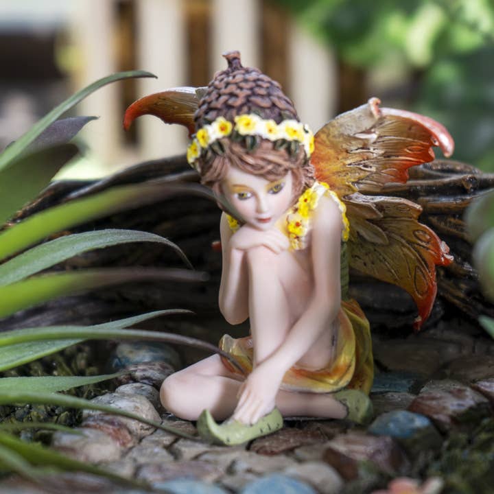 Pacific Trading - Wholesale Decorative Figurine - Small Sitting Fairy3