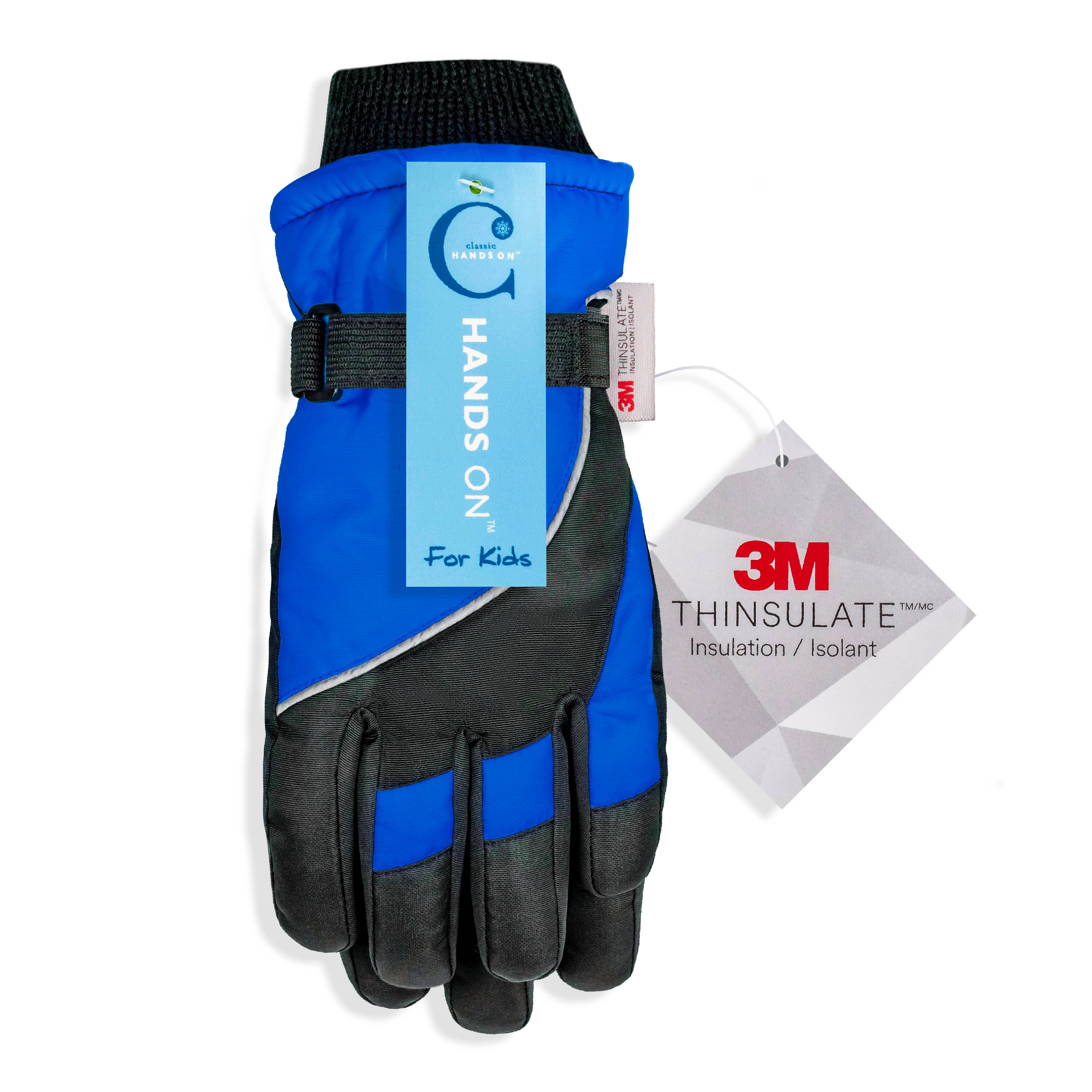 Hands On - Wholesale Gloves – Child - HANDS ON™ Boys Water Repellent Ski & Snow Gloves1