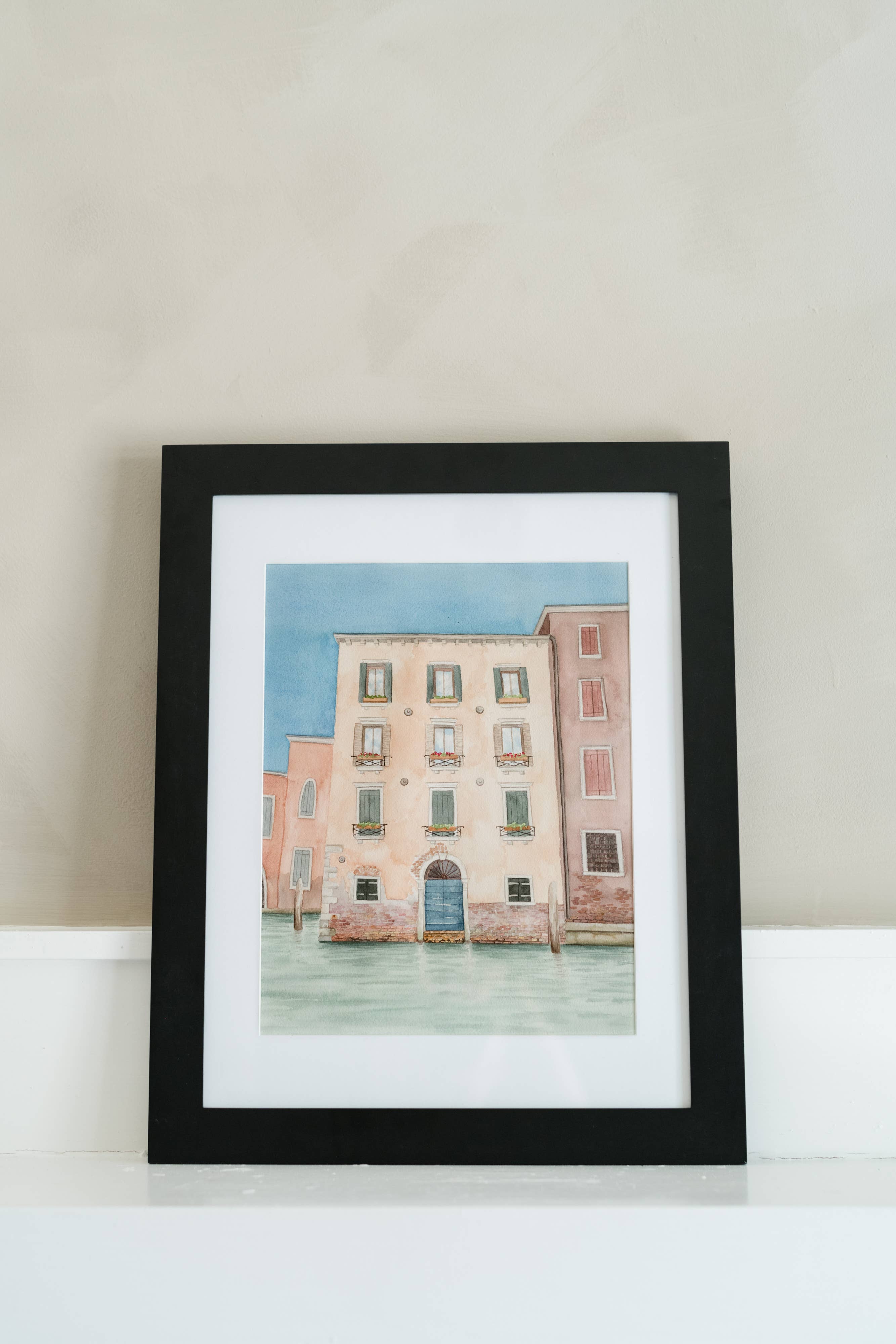 The Campbell Creative - Wholesale Art Print - "Lorenzo" - Venice Watercolor Print1