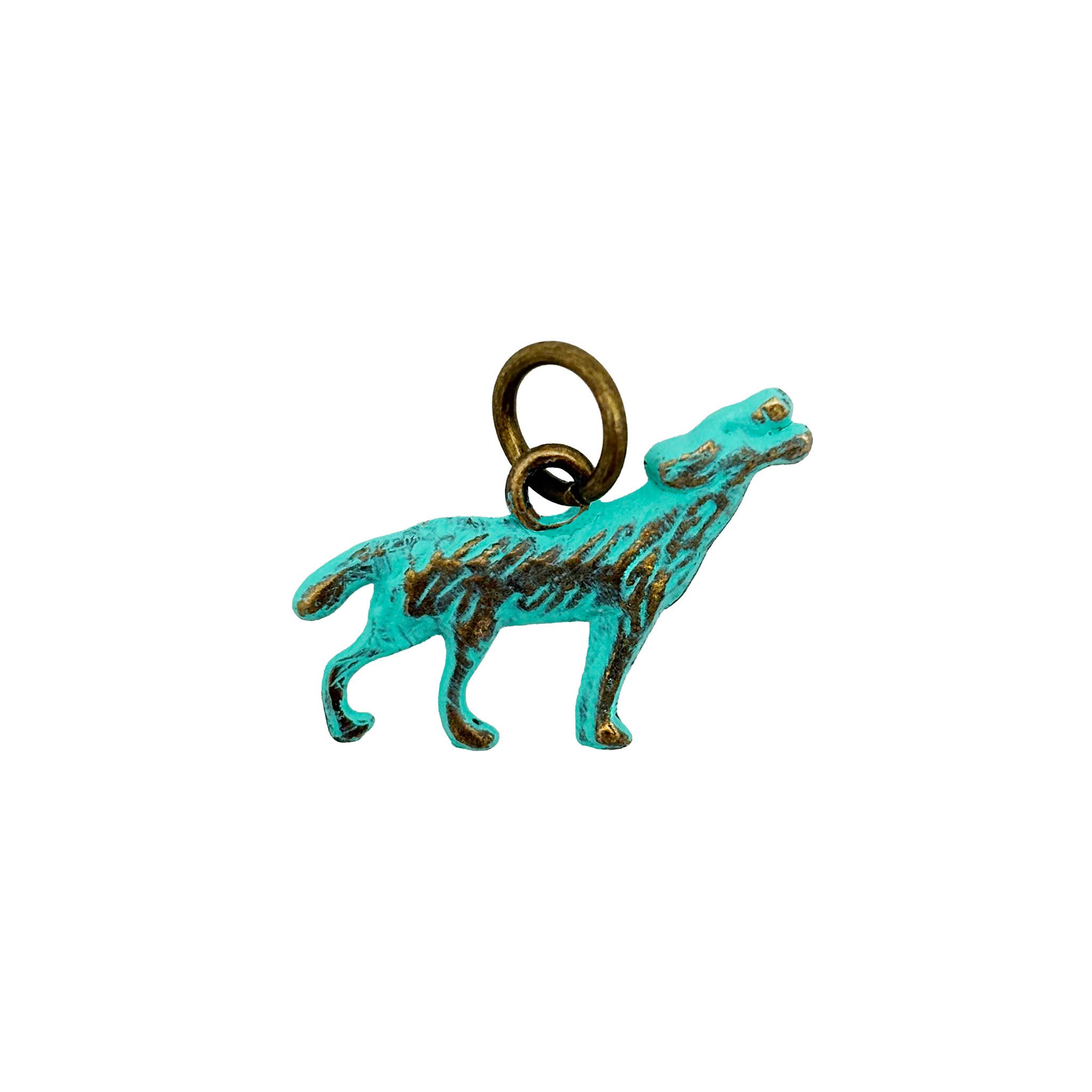 Gleeful Peacock - Wholesale Individual Charm/Pendant - Wolf Charm (available with Bracelet or Necklace)3