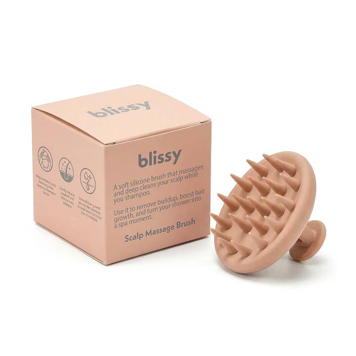 Blissy Scalp Massage Brush for wholesale by Blissy