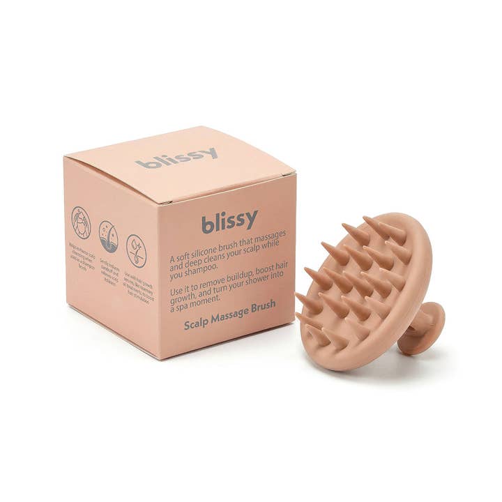 Blissy Scalp Massage Brush for wholesale by Blissy