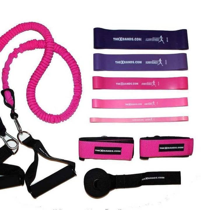 Hunny Buns Home Workout Kit | At Home Workout Kit | Workout Kit For Home for wholesale by The X Bands