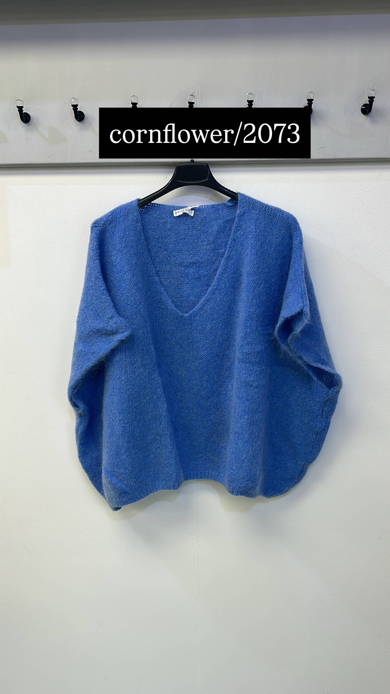 Terminal 1 Clothing – wholesale Tank top – Women′s – Mohair Drop Shoulder Tank Top11