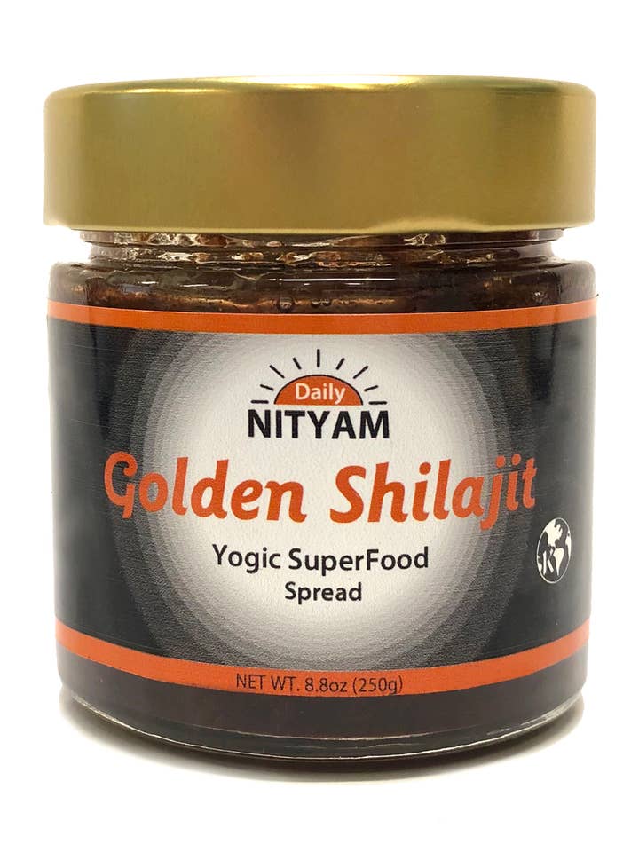 Wholesale - Organic Golden Shilajit Lehyam - Herbal Spread 8.8oz (250g) for wholesale by Komal Herbals, Inc