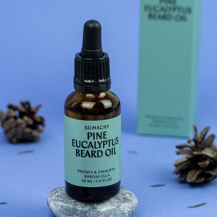 SILMACHY cosmetics - Wholesale Beard Styling Product - Pine & Eucalyptus Beard oil - Fresh and Invigorating