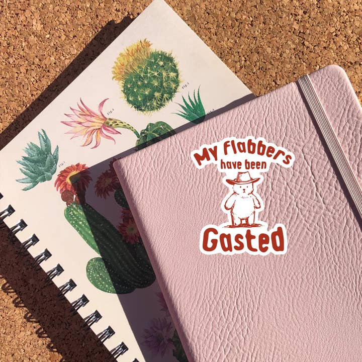 Sticker Horse - Wholesale Sticker - My Flabbers Have Been Gasted Sticker