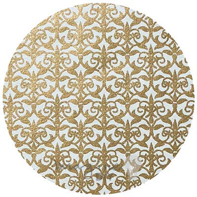 Lustro Majorelle in avorio e oro (carta di cotone riciclata) per la vendita all'ingrosso da parte di Imaginediy