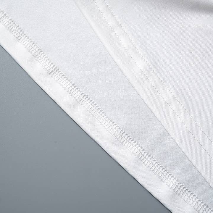 White Hawaii Hibiscus Floral Bandeau sleeveless tube dress for wholesale on Faire7