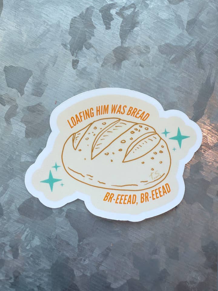 Inerzia lui era adesivo impermeabile per pane|adesivo TS|Showgirl per la vendita all'ingrosso da parte di Typo Lettering Co