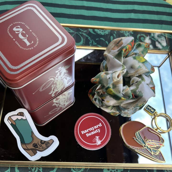 Sophisticated Country Lady - Wholesale Gift Box - Cowgirl Giftable Tin | Western Gift Tin | Cowgirl Gift Box2